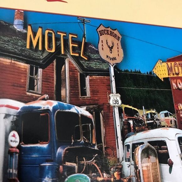 🦩 Jigsaw Puzzle Truck Stop 500 Piece Sunsout - Picture 4 of 7